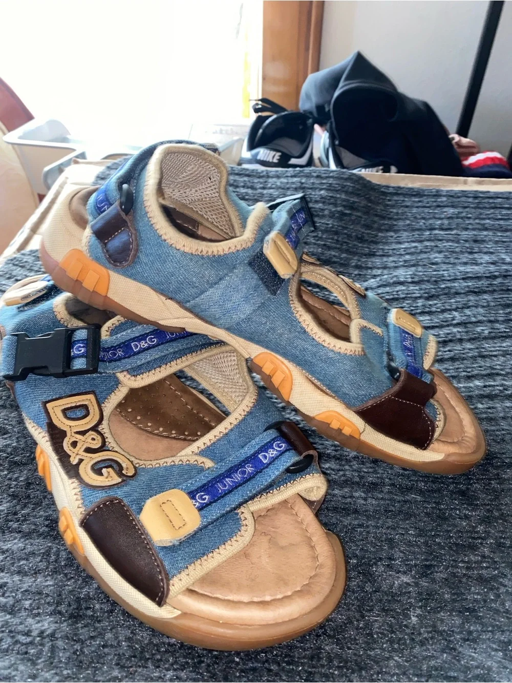 Authentic D&G Junior Boy Sandals